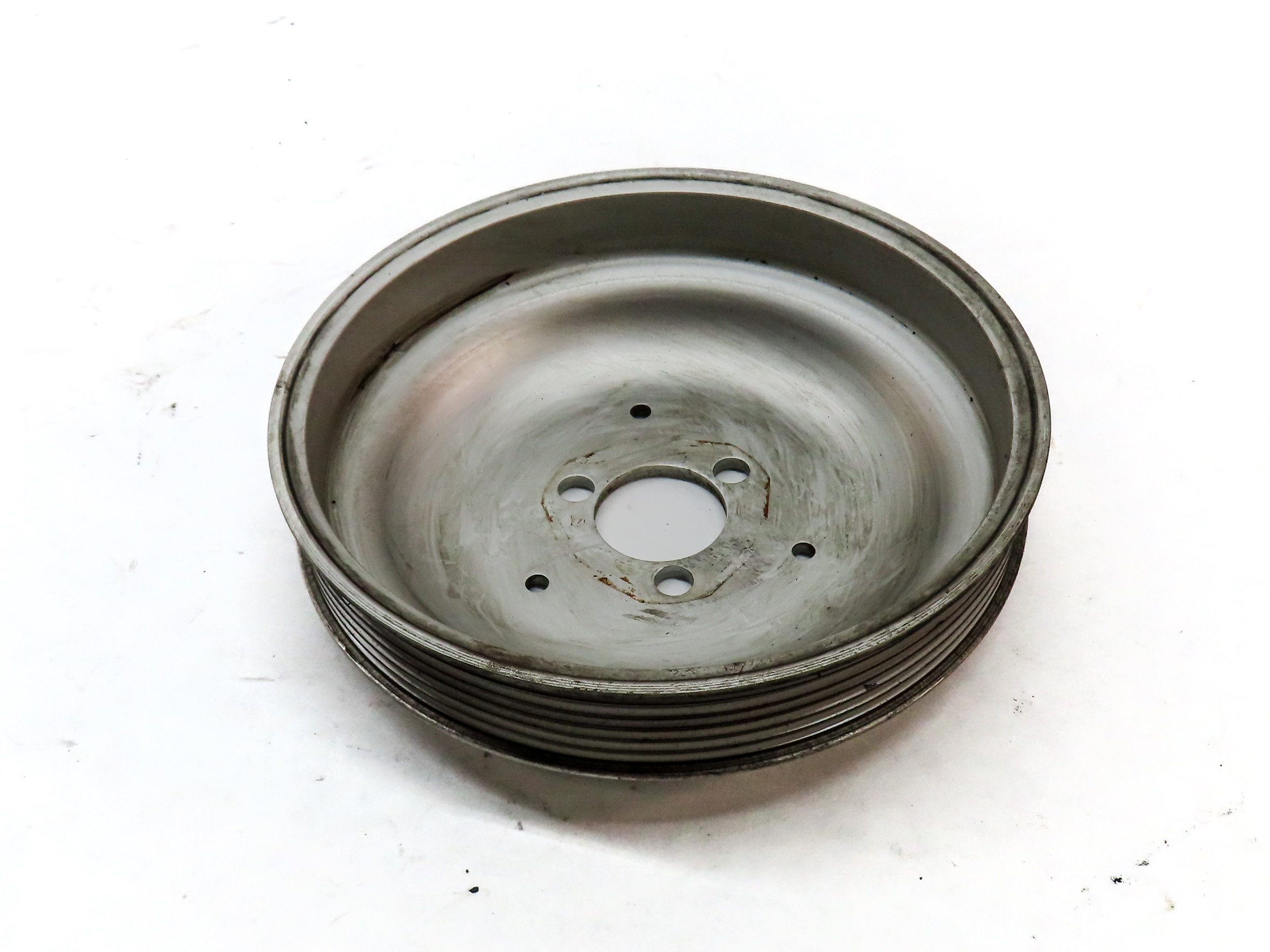 2015 AUDI Q7 (4L) 3.0L SUPER (CTWA) ENGINE WATER COOLANT PUMP PULLEY — exact item pictured